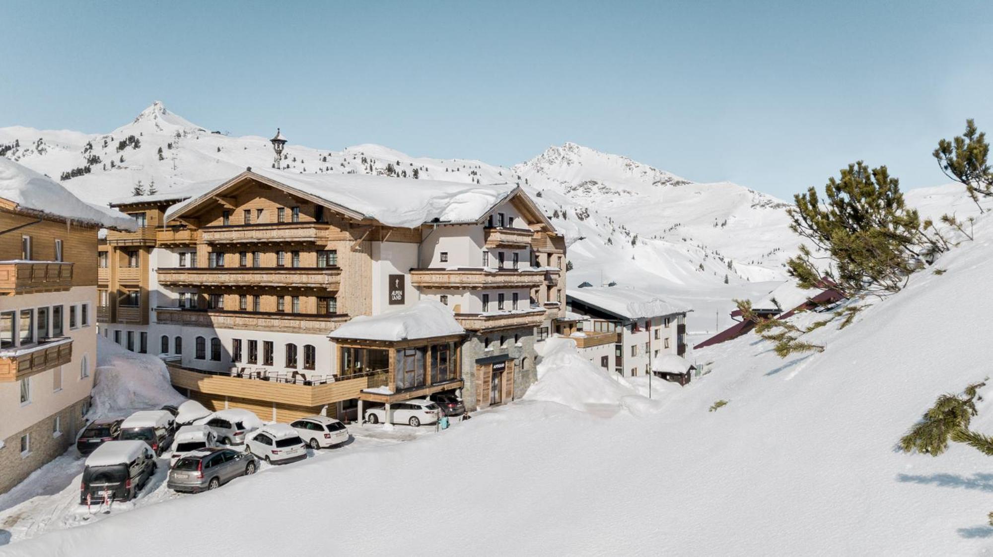 Hotel Alpenland Обертауерн Екстериор снимка